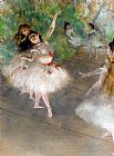 Dancers Canvas Paintings - Dancers